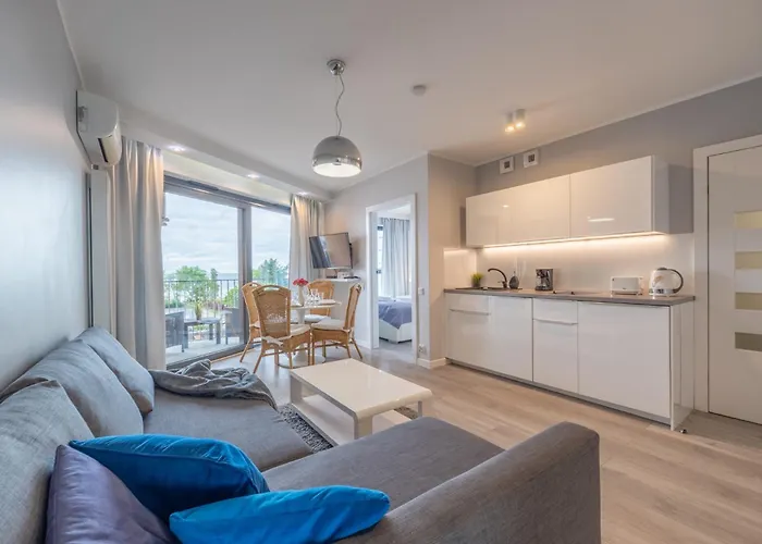 Horyzont Z Widokiem Na Morze - Visitopl Apartamento Miedzyzdroje